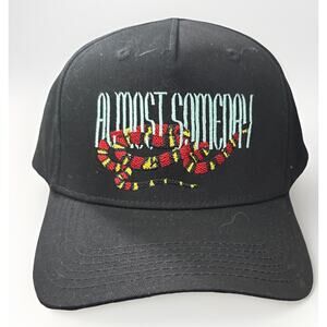 Almost Someday Trademark Trucker Snapback Black hat NWT